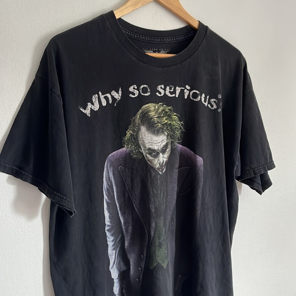 The Dark Knight The Joker T-Shirt / Why So Serious? / Large / 2016 / Batman